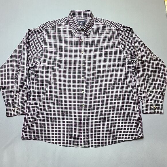 Brooks Brothers Mens Shirt 2XL Button Up Plaid Multicolor Casual Office Work - Picture 1 of 9